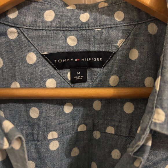 Tommy Hilfiger sleeveless button down - M - Picture 3 of 6
